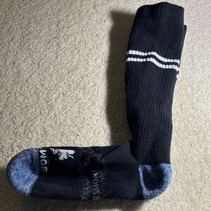 Bombas Black and Blue Women's compression Socks